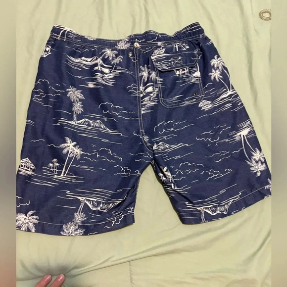 Caribbean Joe Board Shorts for Men Blue medium - Picture 8 of 13
